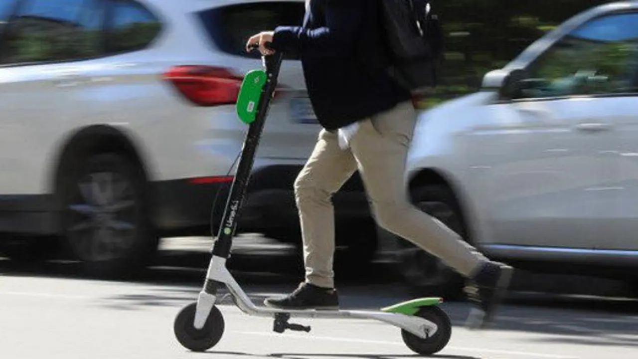 Un patinete eléctrico. FERNANDO ALVARADO