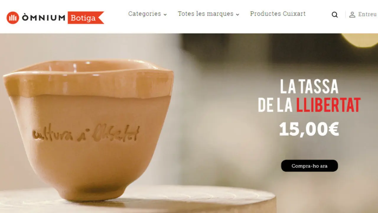 Taza hecha por Cuixart. EP