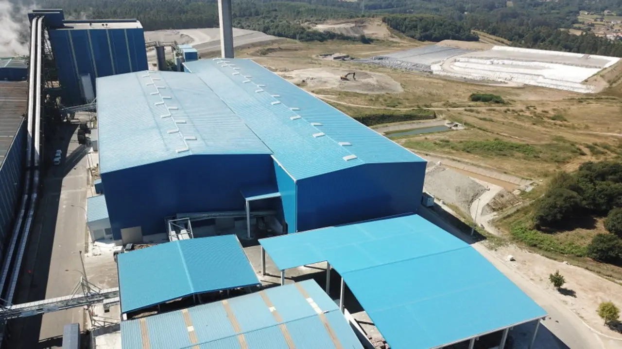 A nova planta de Sogama. EP