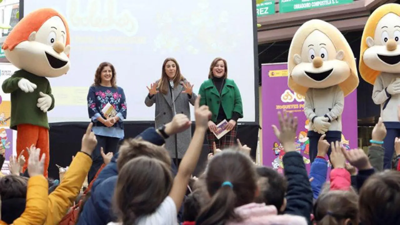 Presentación de la campaña 'Xoguetes para a igualdade'. XOÁN REY (EFE)