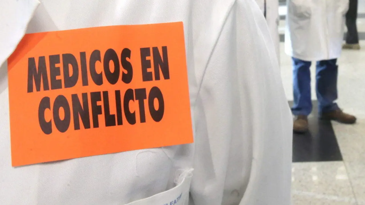 Huelga de médicos en Galicia. ARCHIVO