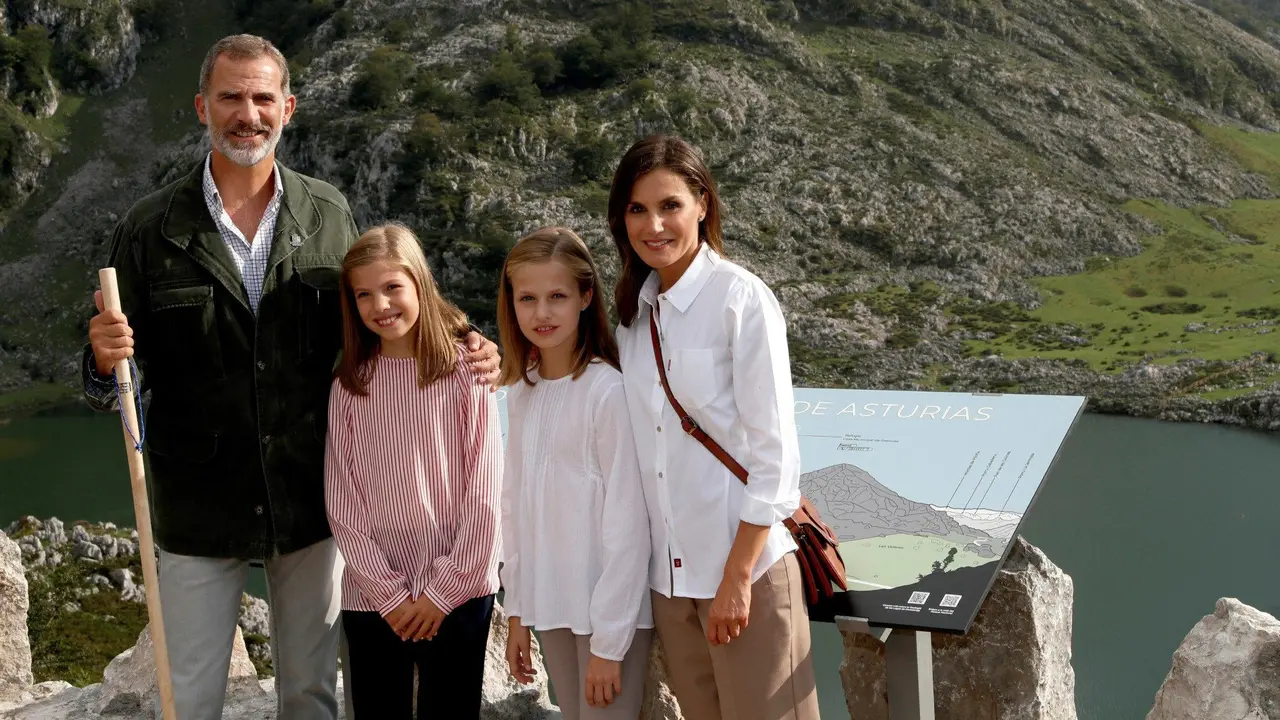 La Familia Real en el Mirador de la Princesaa.EFE