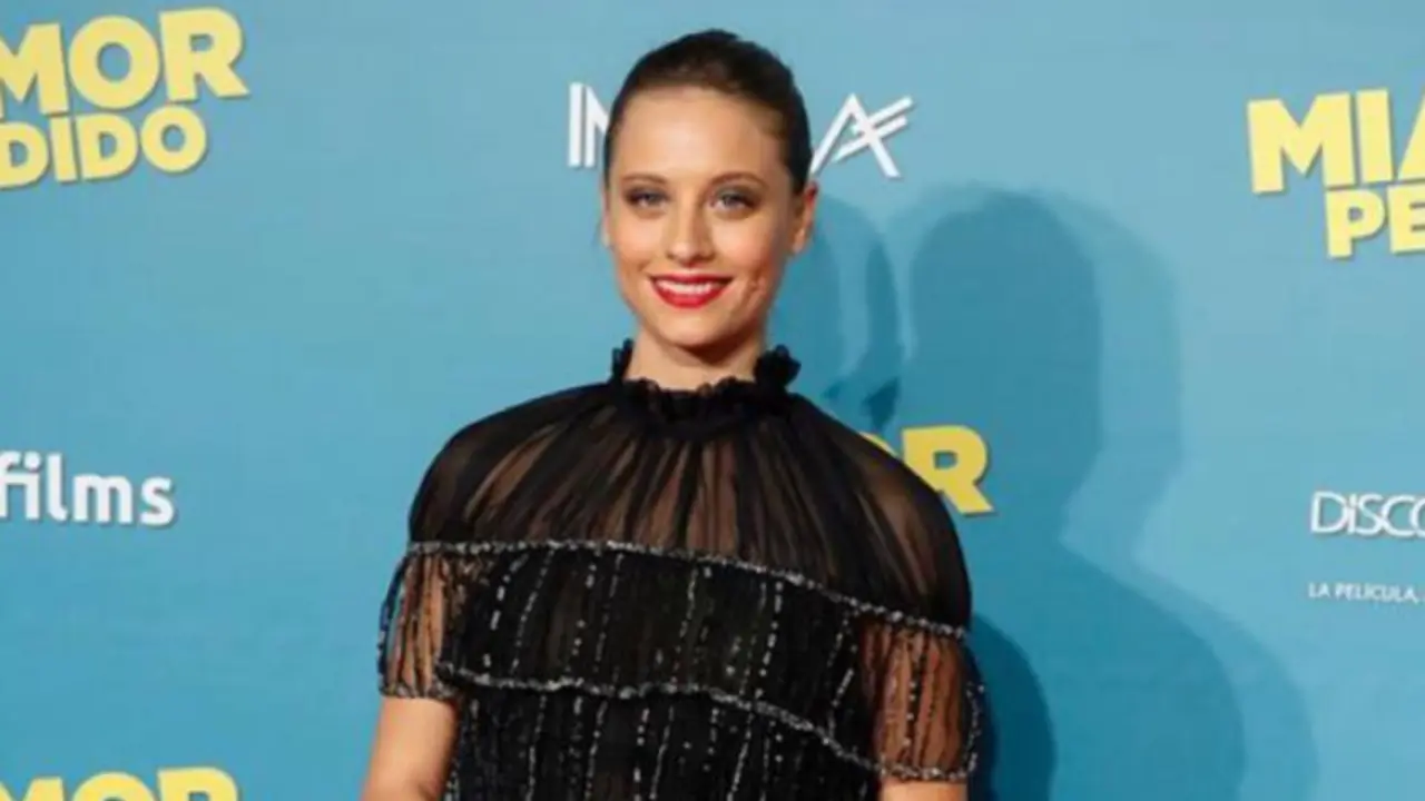 Michelle Jenner, en la presentación de 'Miamor perdido'. INSTAGRAM