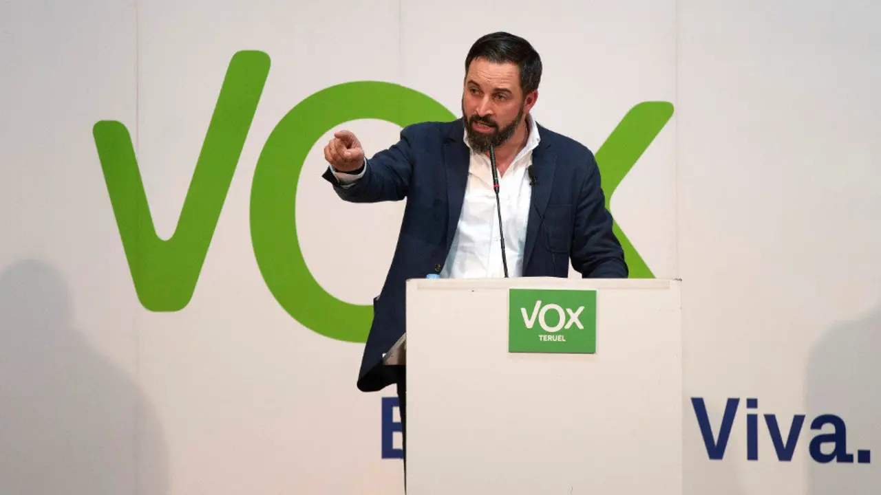 La irrupción del partido de Santiago Abascal resultaría clave para la victoria electoral de la derecha. ANTONIO GARCÍA (EFE)