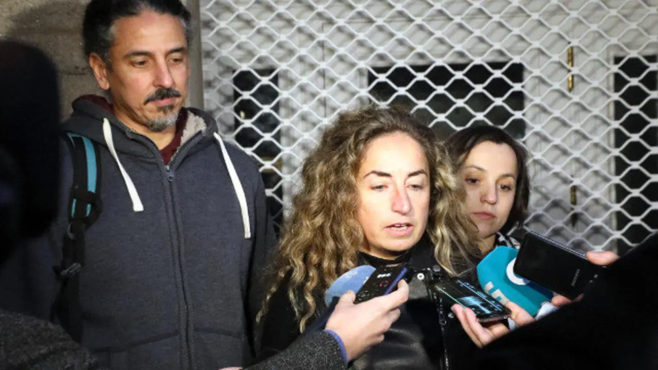 Martiño Ramos, Sonia Mauriz e Jennifer Merino. PEPE FERRÍN (AGN)