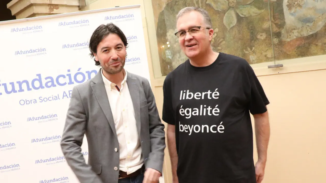 Ricardo F. Colmenero e Santiago Jaureguizar. JOSÉ LUIZ OUBIÑA