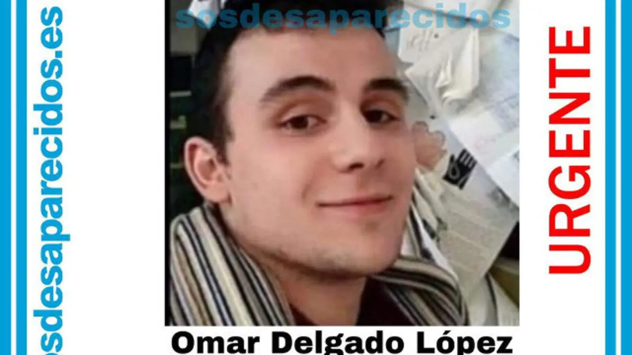 El joven de 22 años desaparecido. TWITTER