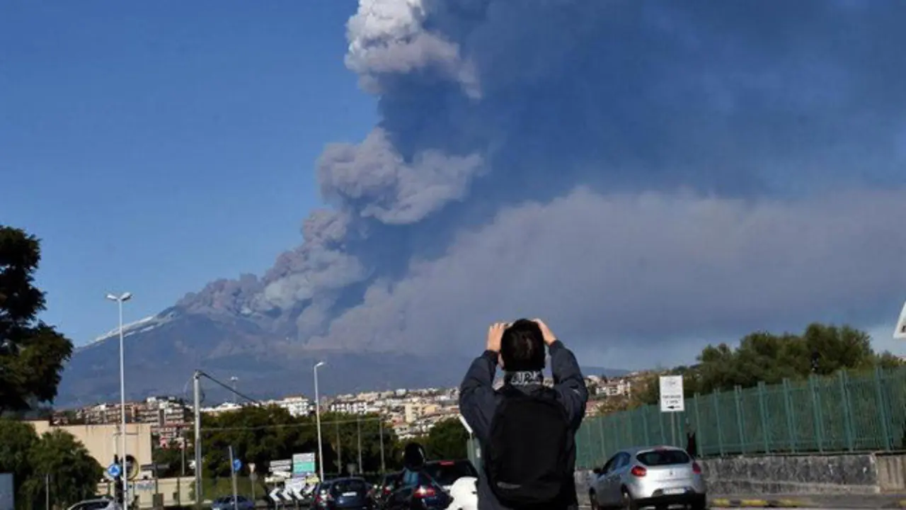 El Etna, este día de Nochebuena. ORIETTA SCARDINO
