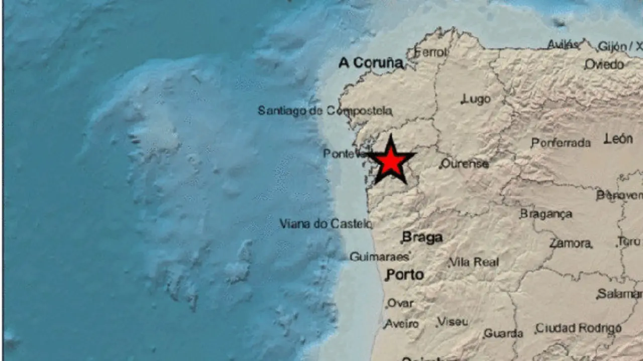 Terremoto en Ponte Caldelas. DP