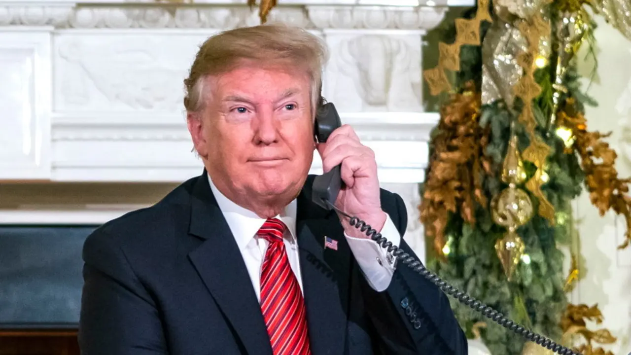 El presidente de EE UU, Donald Trump. JIM LO SCALZO (Efe)