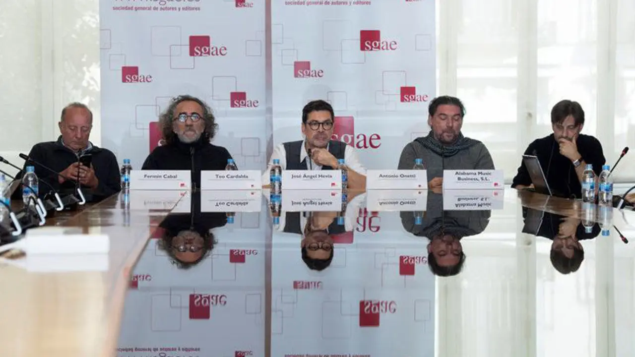 Directiva de la SGAE. EFE