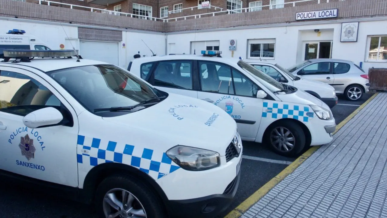 Coches policía local de Sanxenxo