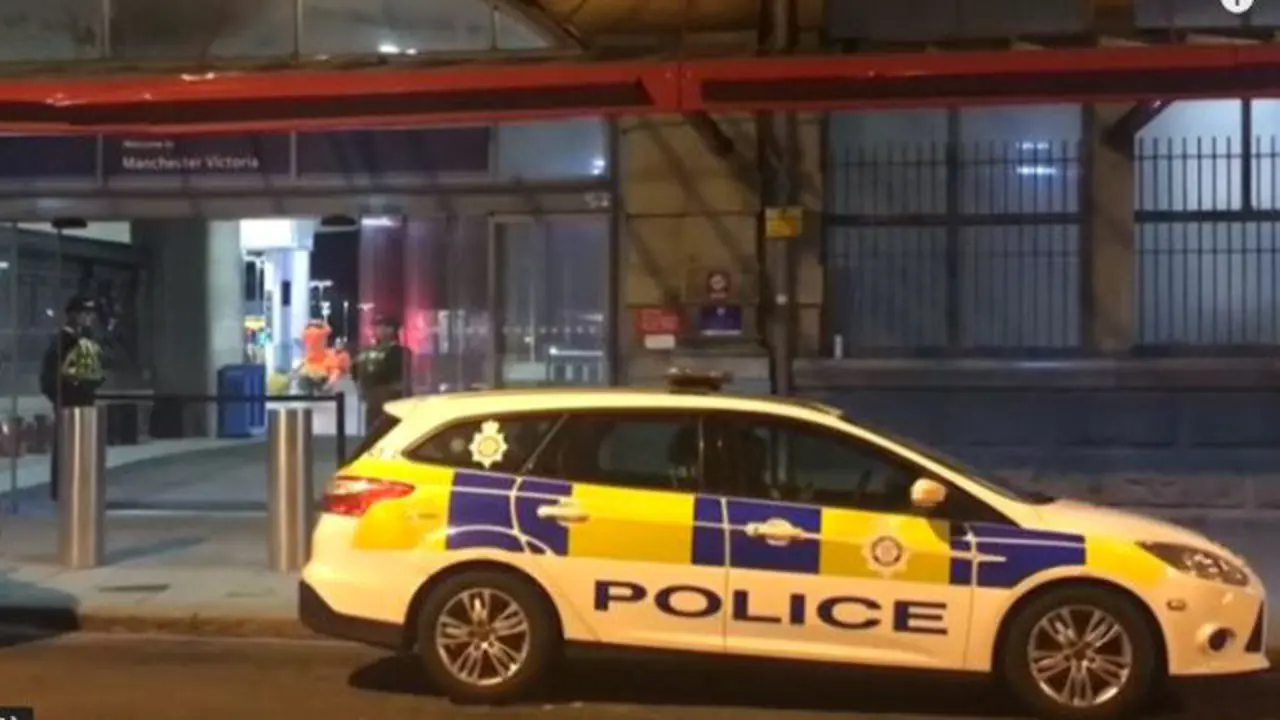 La estación de Victoria, en Manchester, tras el ataque CAPTURA WELT