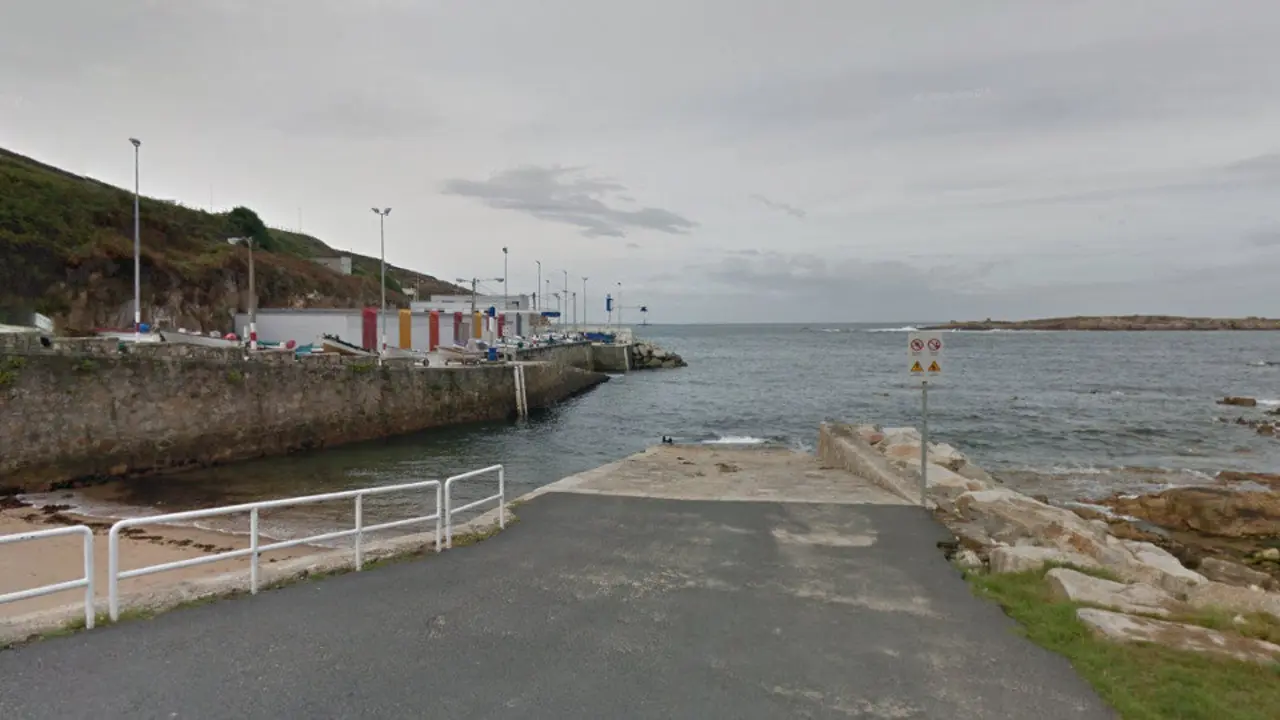 Zona de O Porti&ntilde;o, donde tuvo lugar el suceso. GOOGLE MAPS