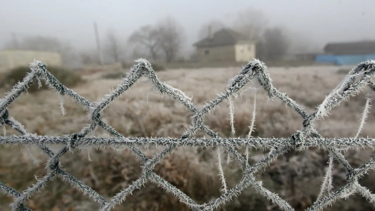 Una helada en Lugo. PONTE