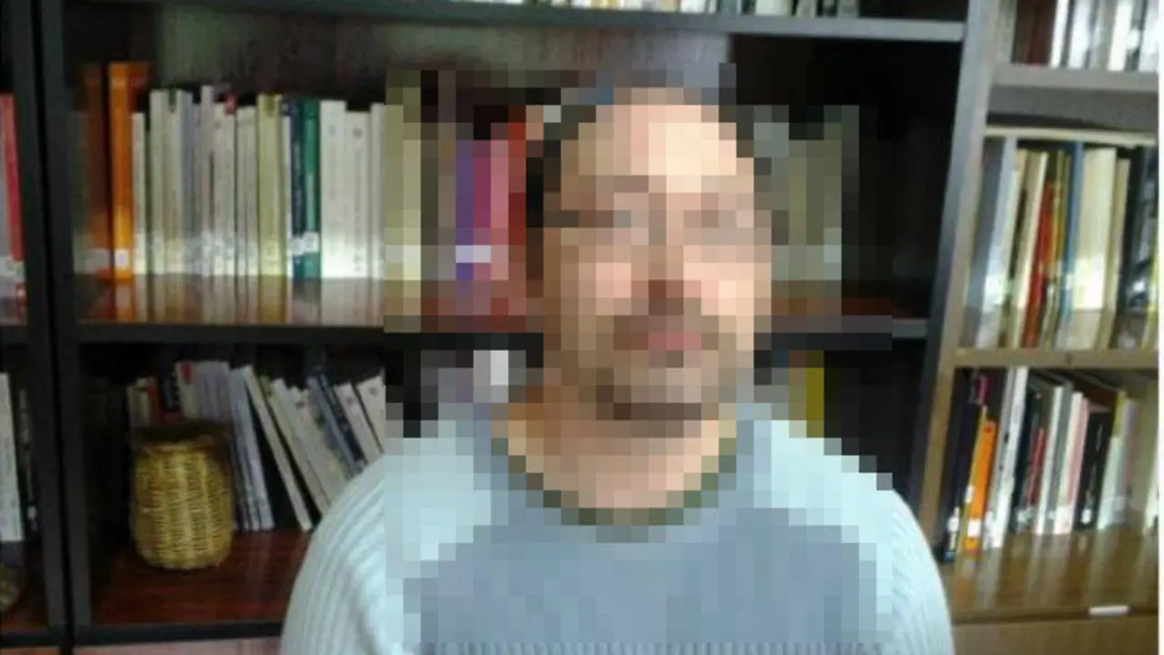 El detenido en Monforte