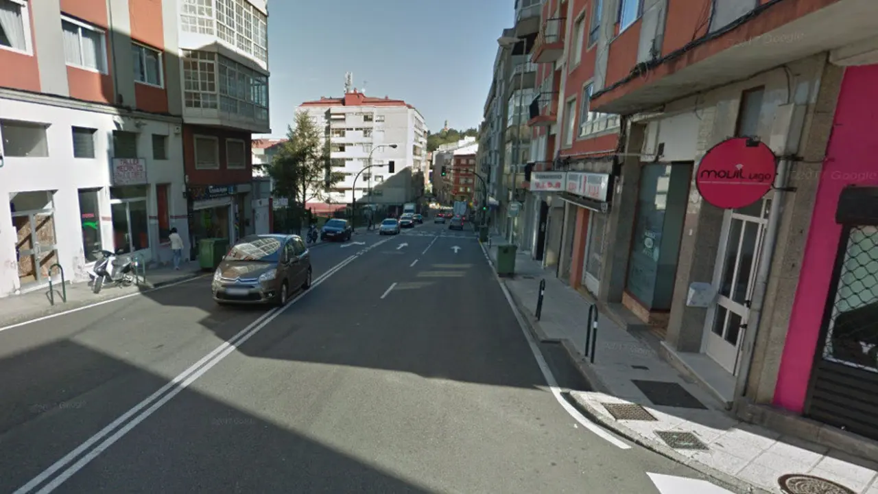 Uno de los sucesos tuvo lugar en la viguesa avenida de Buenos Aires. GOOGLE MAPS