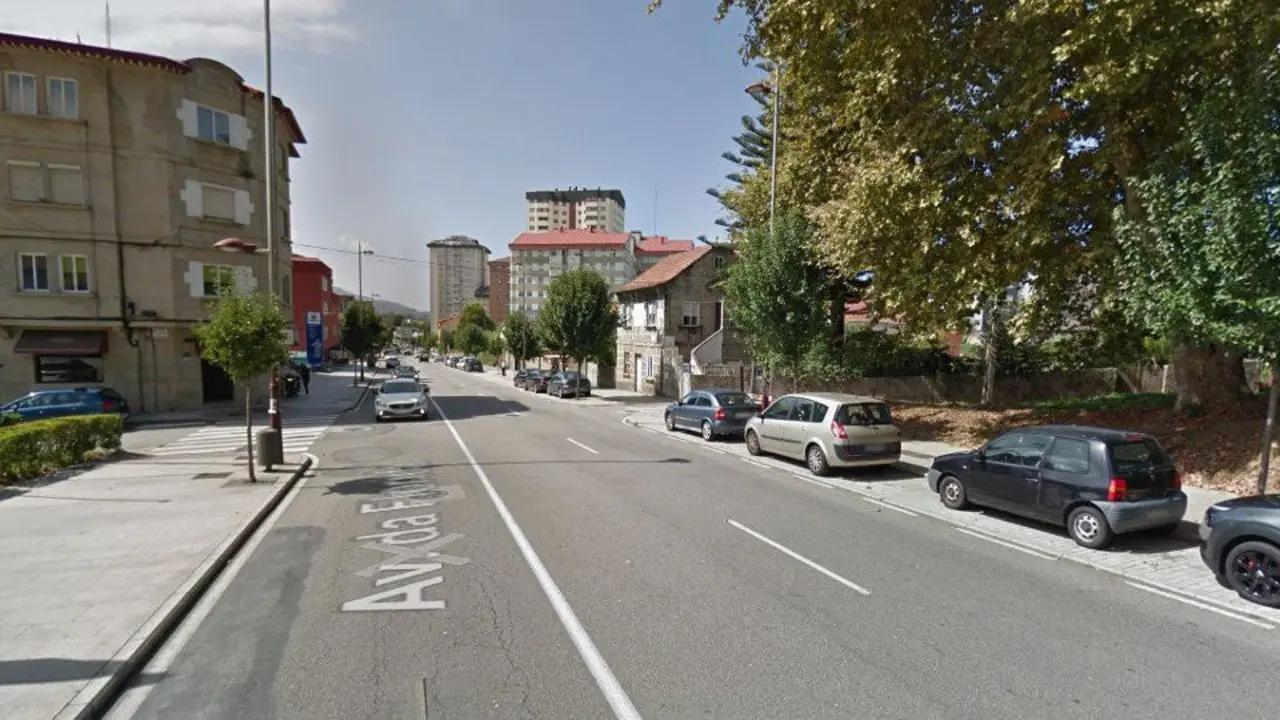 Avenida de la Florida de Vigo. GOOGLE MAPS