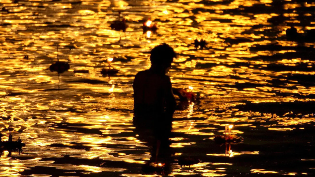 Ceremonia contra la tristeza en Tailandia. EP