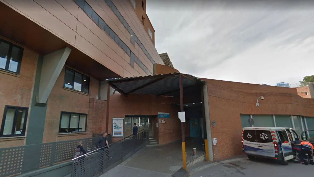 Hospital Vall d'Hebron de Barcelona. GOOGLE MAPS