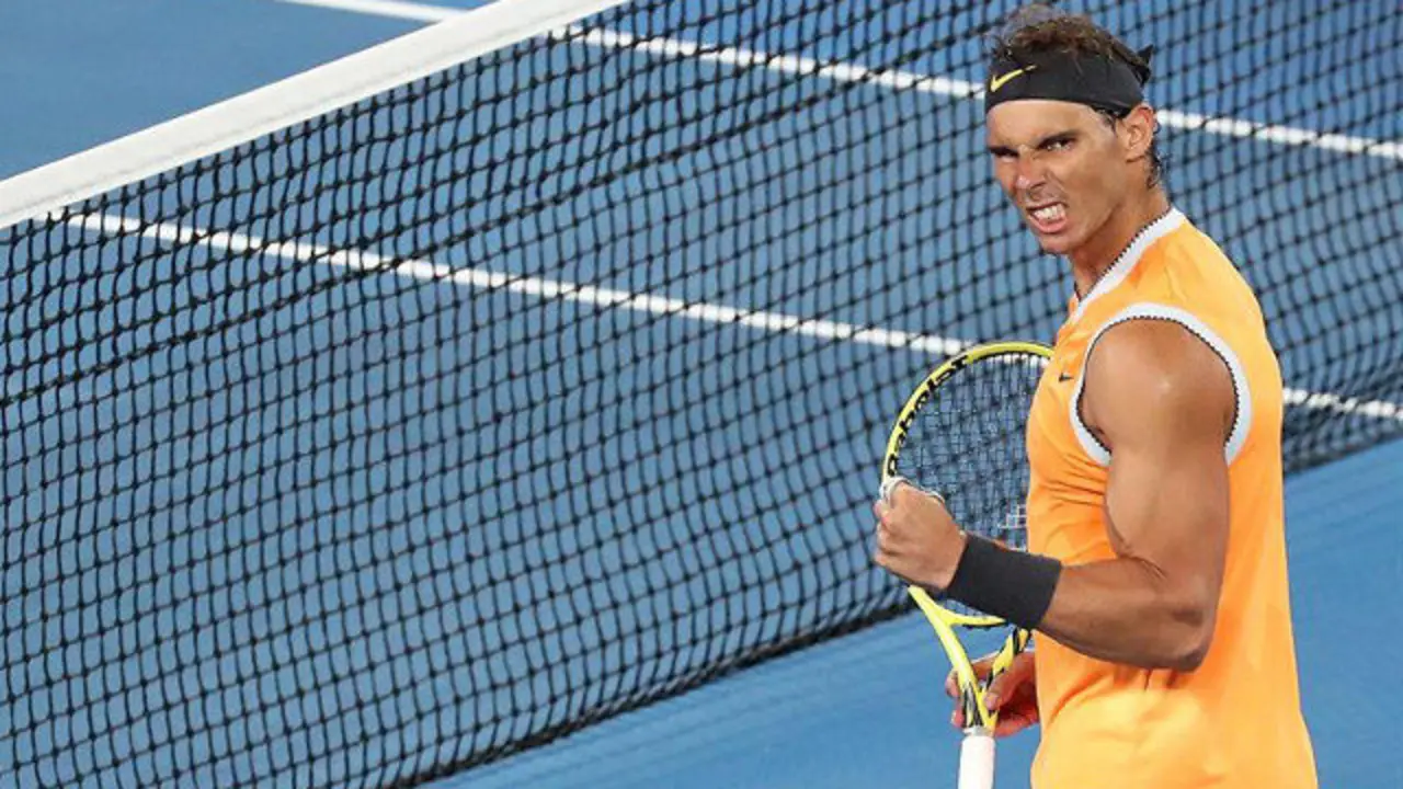 Nadal, en Australia. DAVID CROSLING