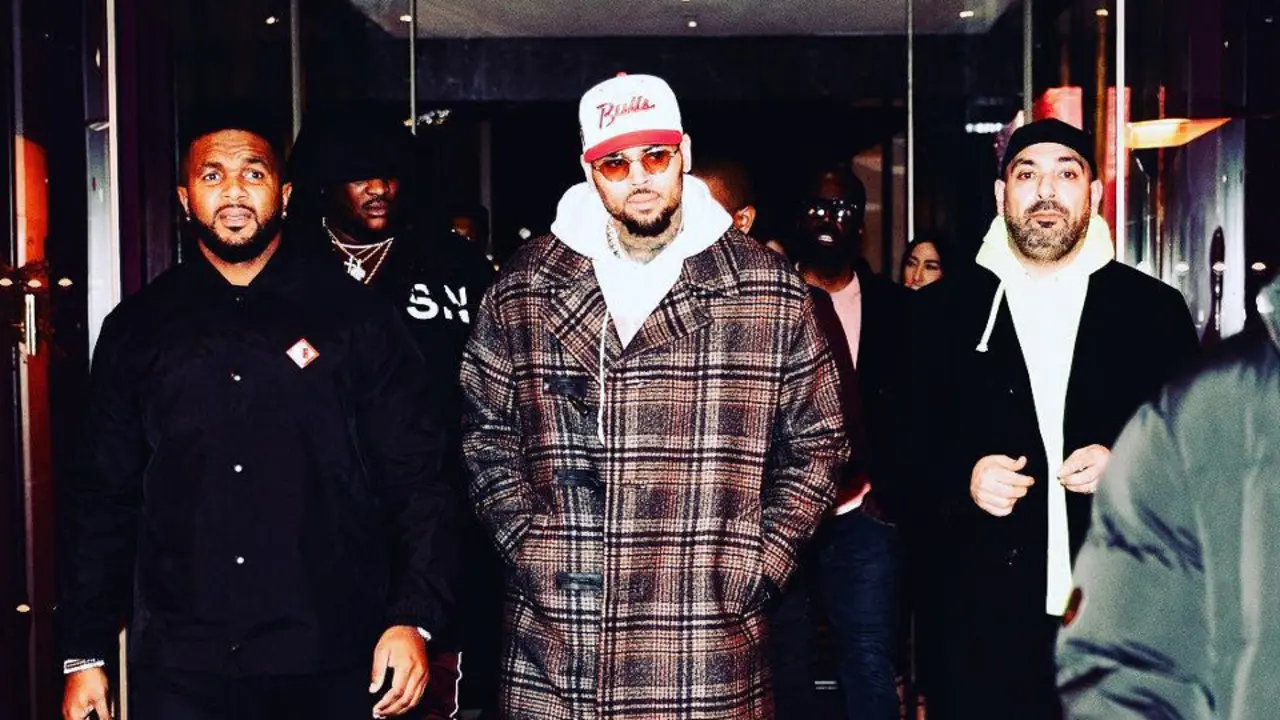 El cantante estadounidense Chris Brown. INSTAGRAM