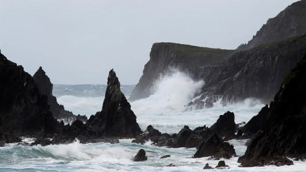 Oleaje en Valdoviño.KIKO DELGADO