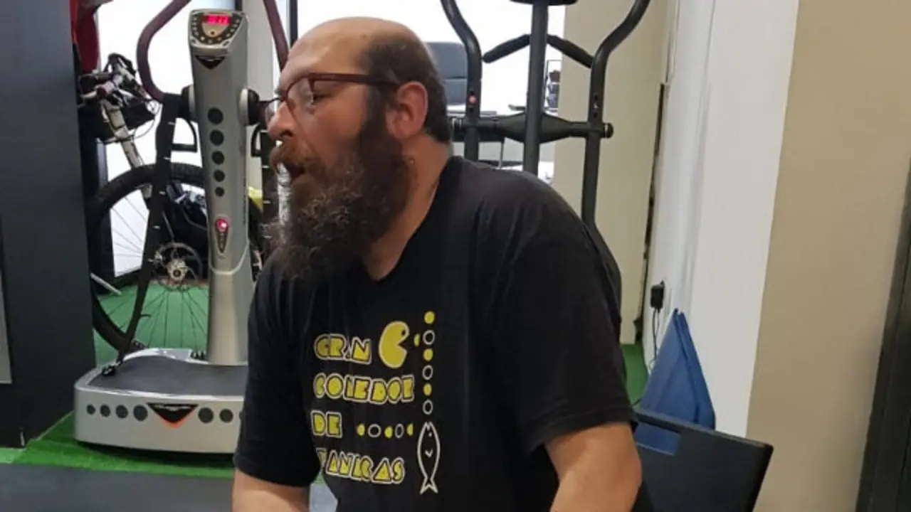 Rodrigo Cota descansando. DP