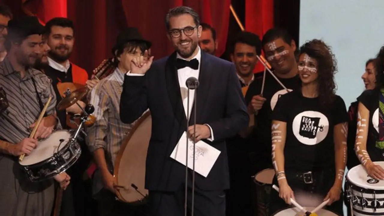 Màxim Huerta, en los Goya. BALLESTEROS (EFE)