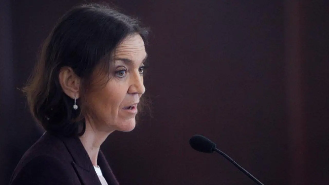 La ministra de Industria, Comercio y Turismo, Reyes Maroto. SALVADOR SAS