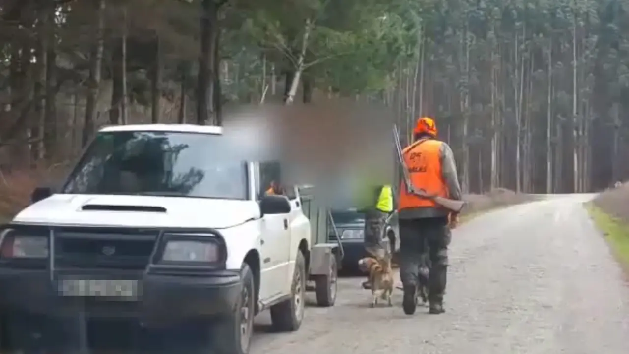 Cazadores no Tecor Terra Chá. YOUTUBE