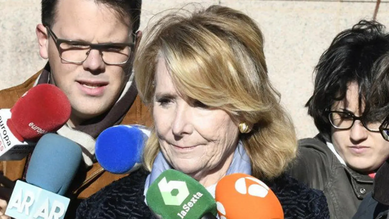 Esperanza Aguirre. VÍCTOR LERENA (EFE)