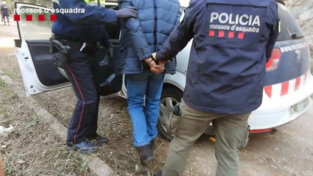 Detención del ladrón contorsionista. EFE