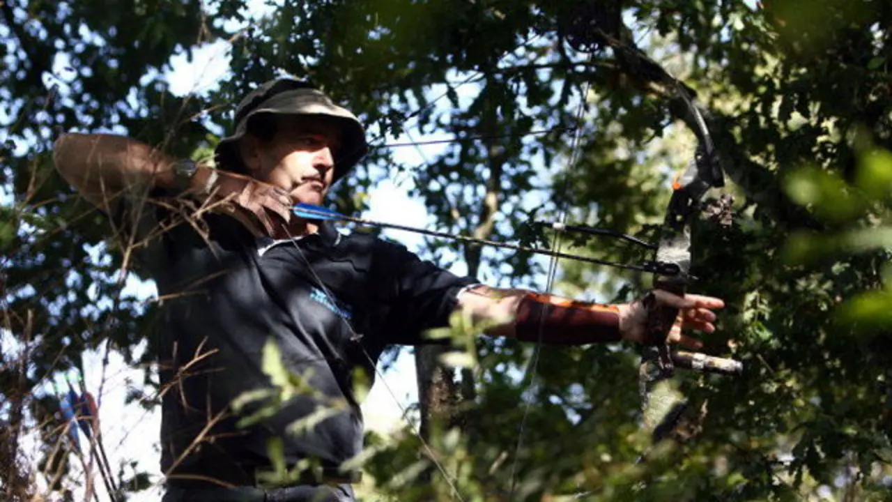 Una competición de caza con arco. J. VÁZQUEZ