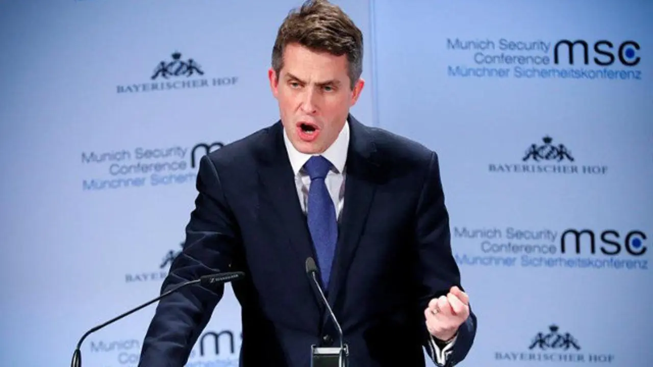 El ministro británico de Defensa, Gavin Williamson. EFE