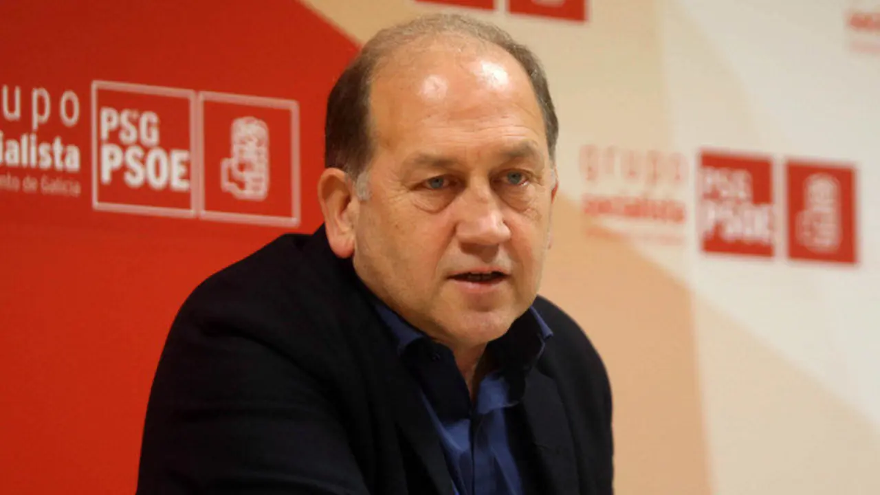 Fernández Leiceaga en rolda de prensa. PEPE FERRÍN (AGN)