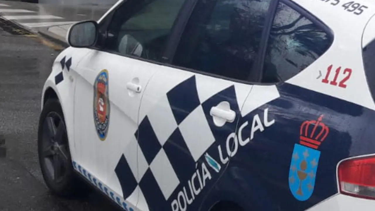 Foto de arquivo dun coche da Policía Local.DP