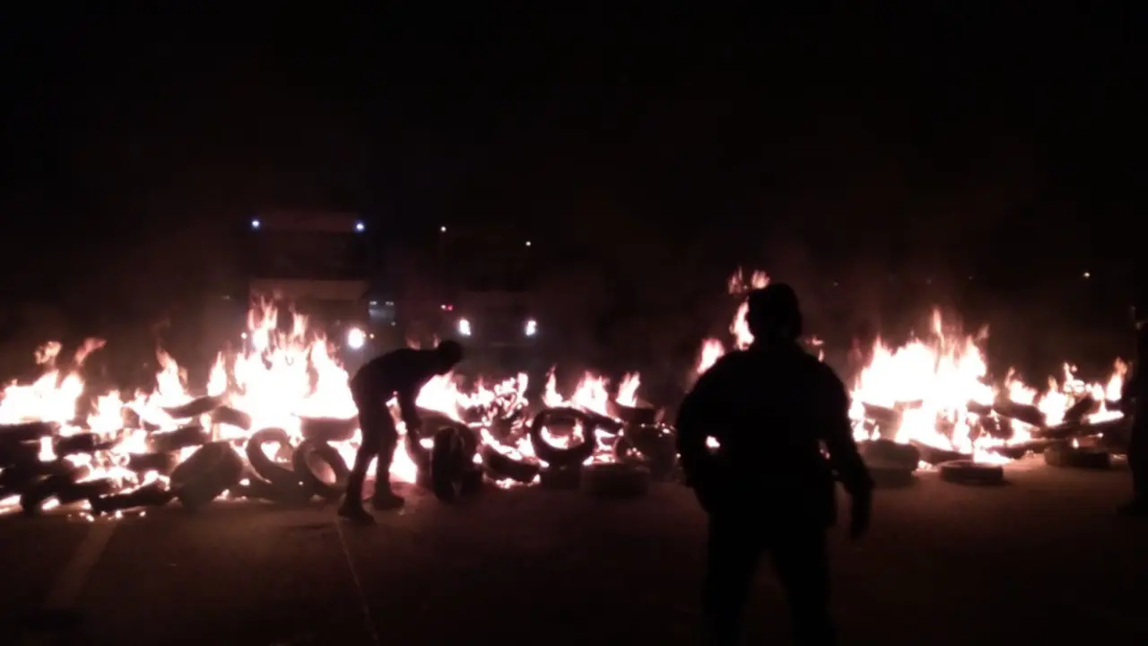 Cortes de tráfico en la AP7. @CDRVallesOC