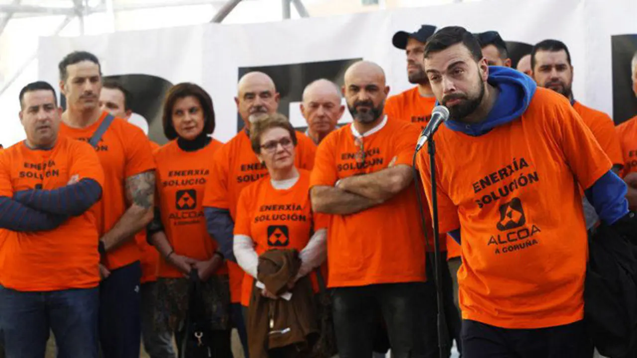 Participantes en el acto. EFE