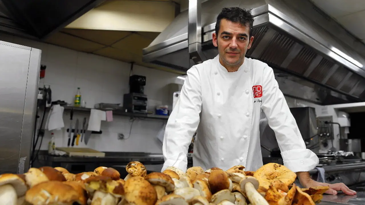 Héctor López, chef del restaurante España. AEP