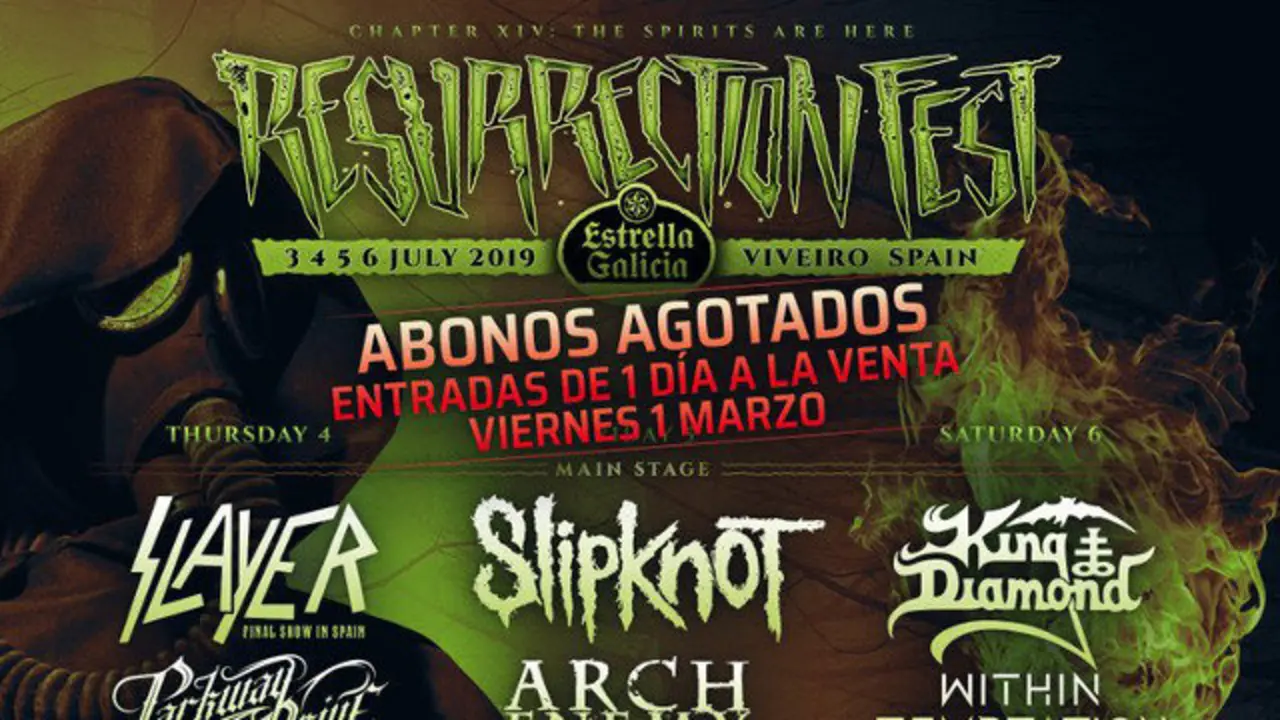 Cartel del Resurrection Fest. EP