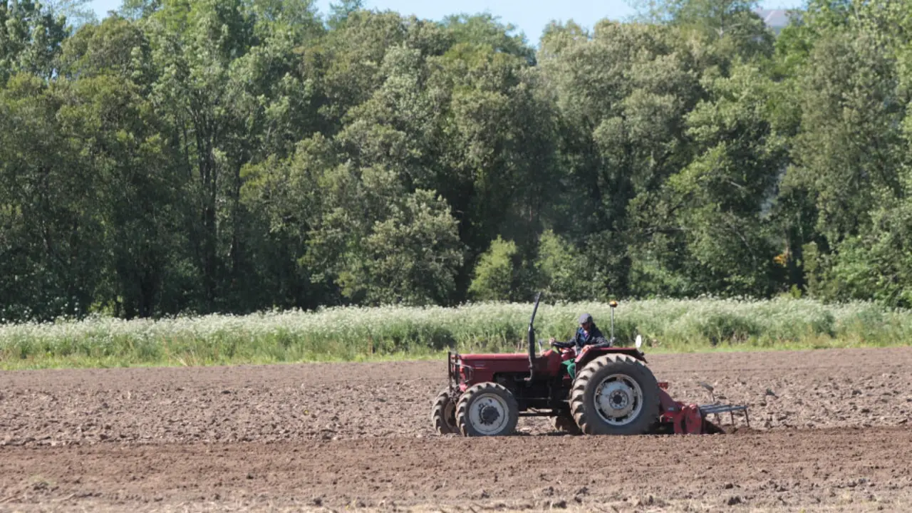 Tractor. RAFA FARIÑA