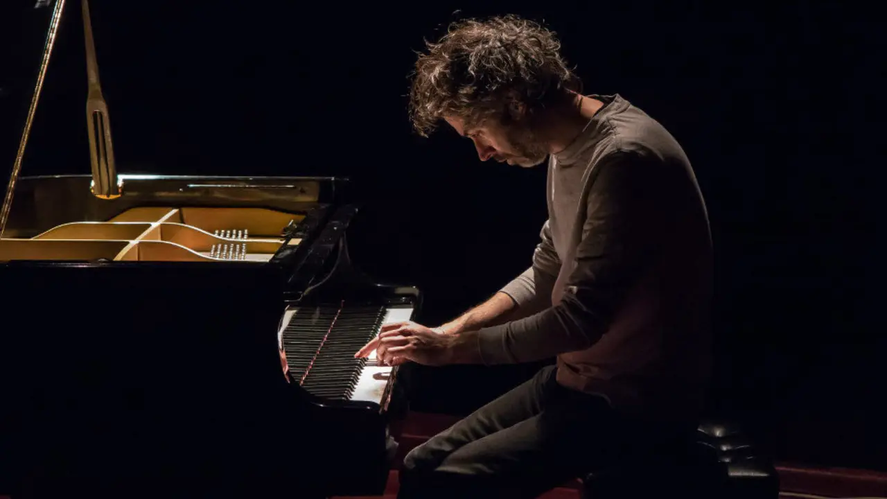 James Rhodes, en la prisión de A Lama.DP