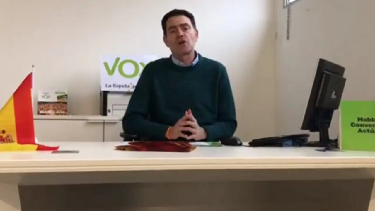 José Antonio Ortiz Cambray, que fue líder de Vox en Lleida. FACEBOOK