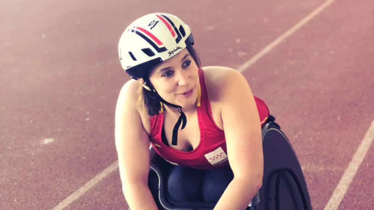 Nuria López, durante el campeonato de España. EP