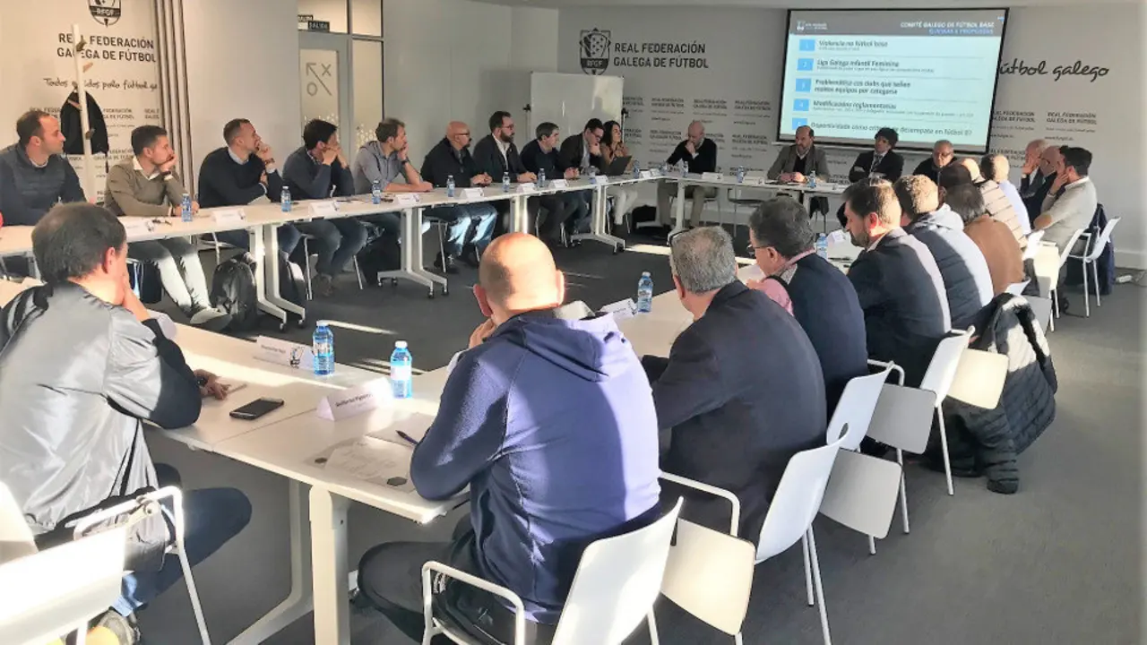 Reunión del Comité Galego de Fútbol Base. DP