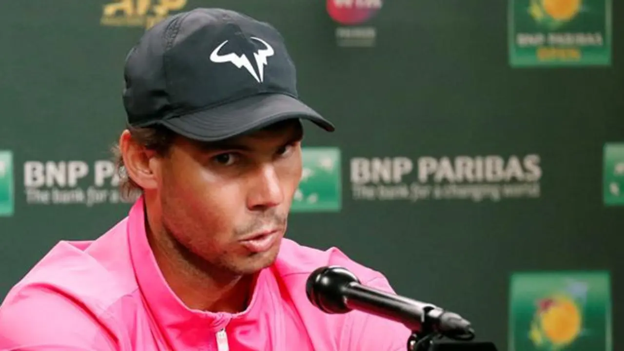 Rafa Nada, durante la rueda de prensa.JOHN G. MABANGLO (Efe)