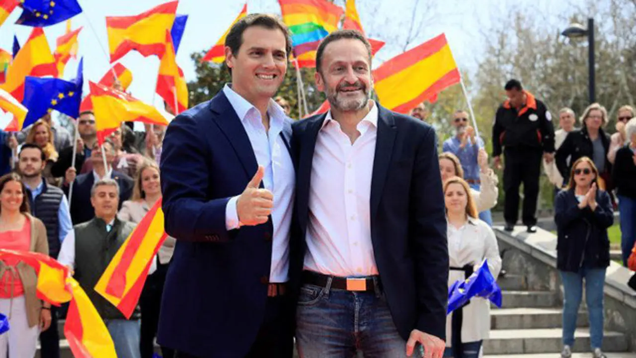 Albert Rivera y Edmundo Bal. FERNANDO ALVARADO