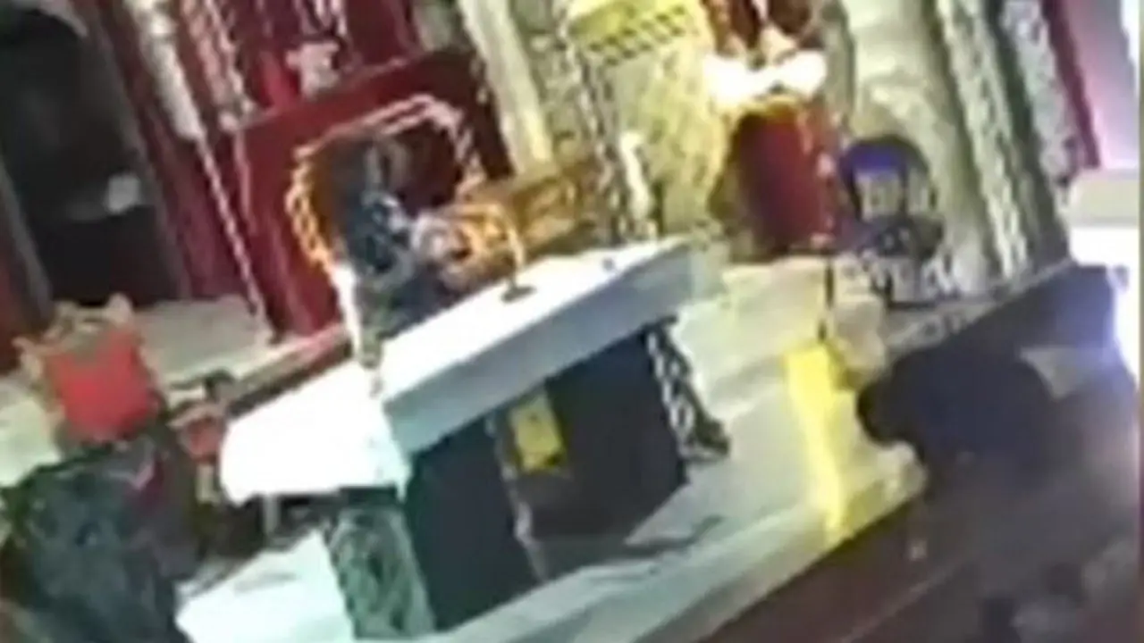 Una de las detenidas por robar en una iglesia de Sevilla. EP