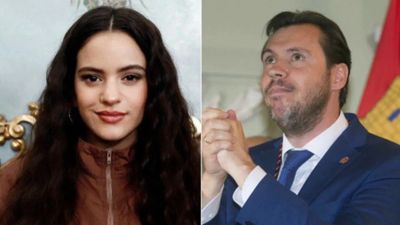 Rosalía y Óscar Puente